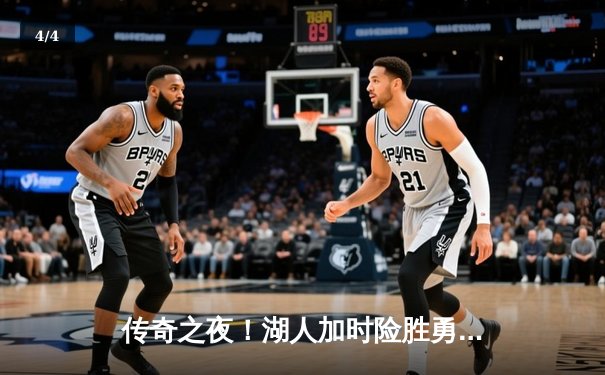 传奇之夜！湖人加时险胜勇士，詹姆斯三双戴维斯40+20统治内线 - 4